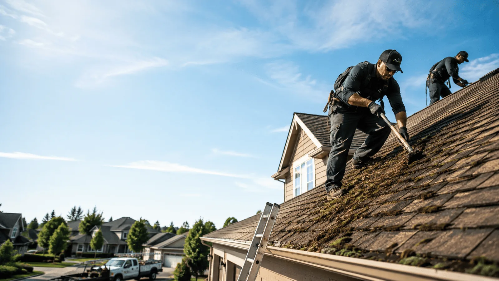 Roof Moss Removal in White Deer, PA near me